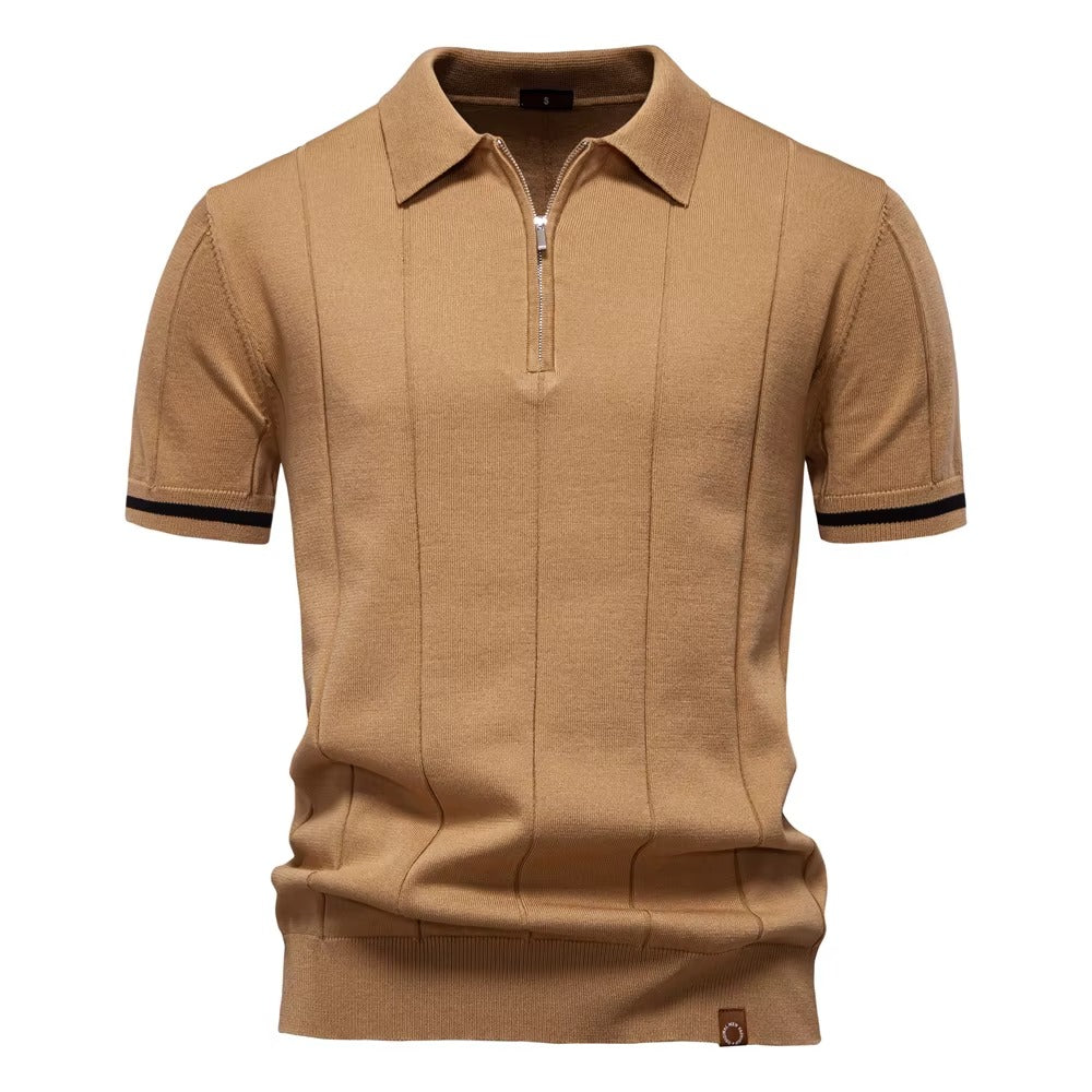 Evercomfi Zip Knit Polo