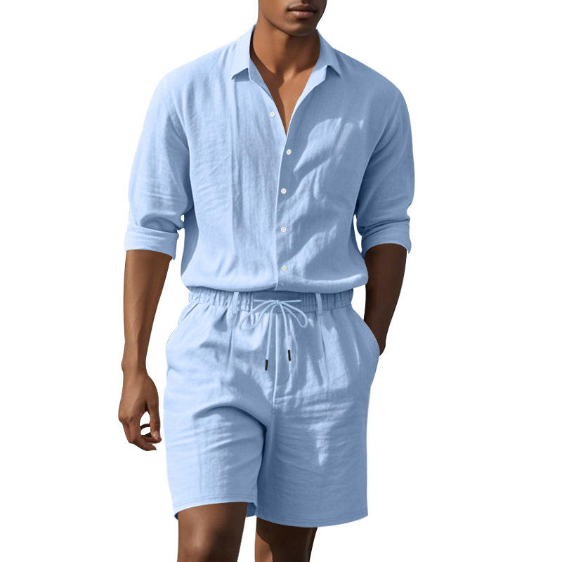 Linen Long Sleeve Set