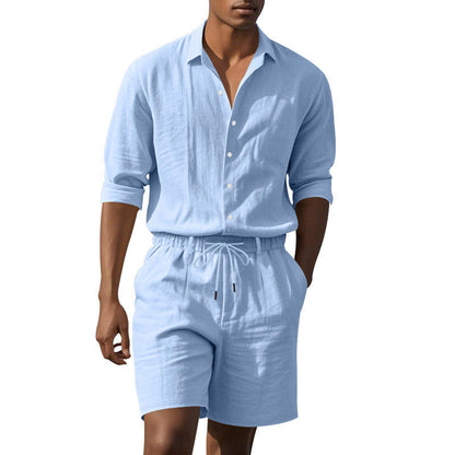 Linen Long Sleeve Set