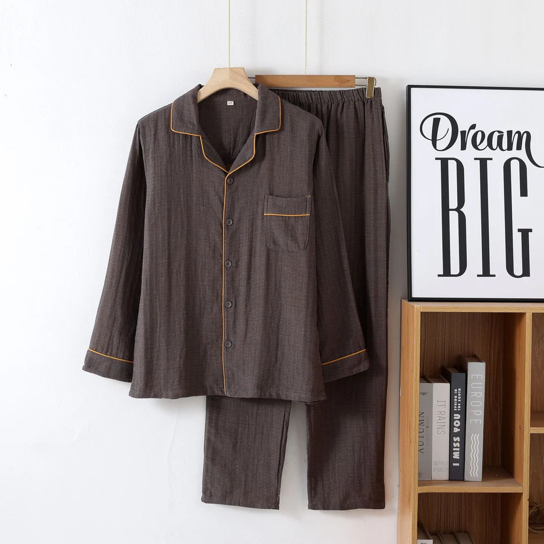 Evercomfi™ – Men's 100% Pure Cotton Pajama Set