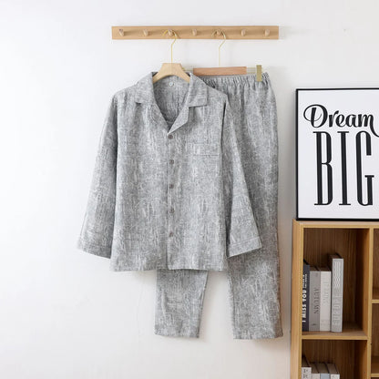 Evercomfi™ – Men's 100% Pure Cotton Pajama Set