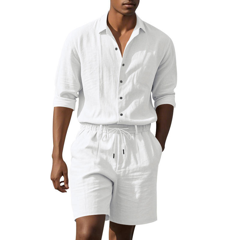 Linen Long Sleeve Set