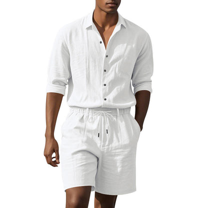 Linen Long Sleeve Set