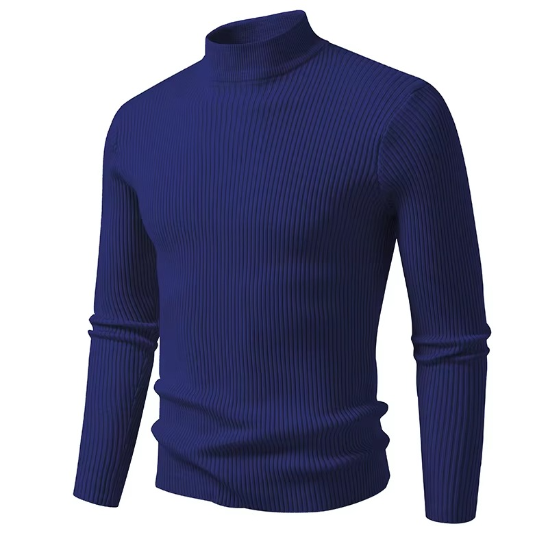 Milano Ribbed Mock Neck