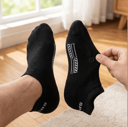 100% Cotton Socks (Pack Of 4)