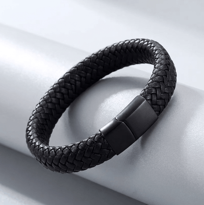 Classic Black Woven Bracelet