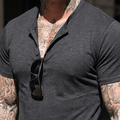 Henley - 100% Cotton