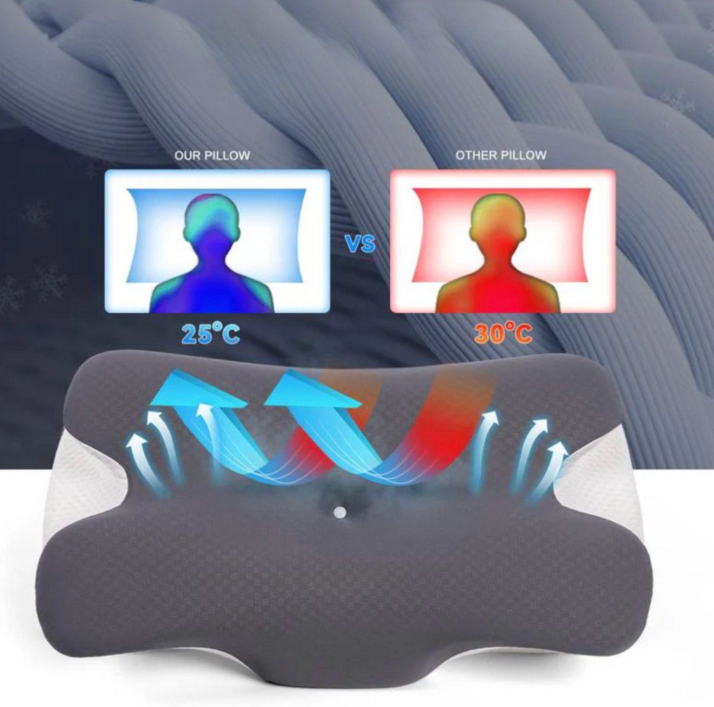 Evercomfi | #1 TOP REVIEWED Comfort Cooling Pillow