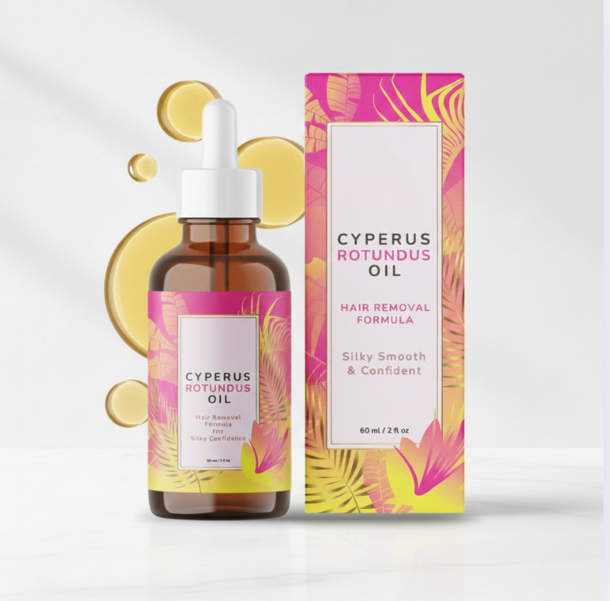 Cyperus Rotundus Oil - Permanent Hair Reduction