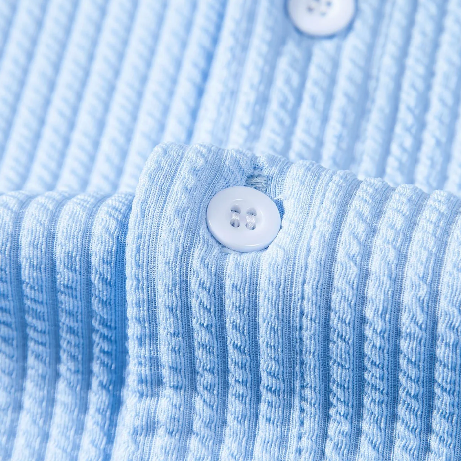 Evercomfi Muscle Fit Ribbed Shirt