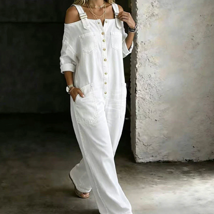 The Denim Drift Jumpsuit