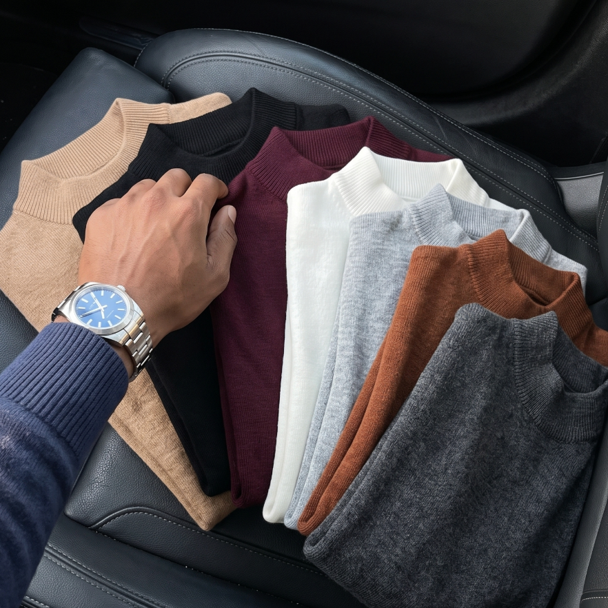 The Siena Mock Neck