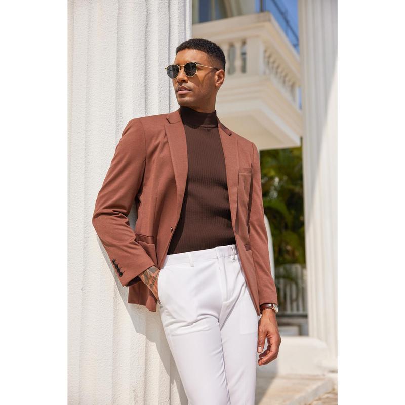Evercomfi Ribbed Mock Neck Tee