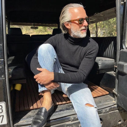 The Ribbed Turtleneck