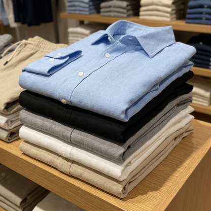 Linen Long Sleeve Set