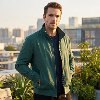 Slim Fit Bomber Jacket