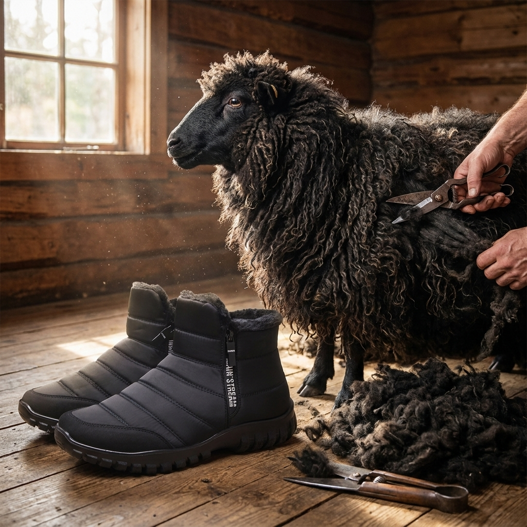 #1 Best Selling Waterproof Fleece Boot For Men