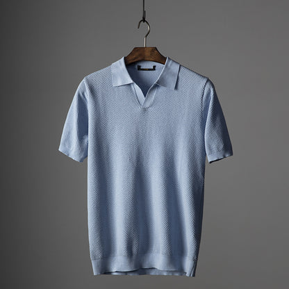 The Waffle Knit Polo