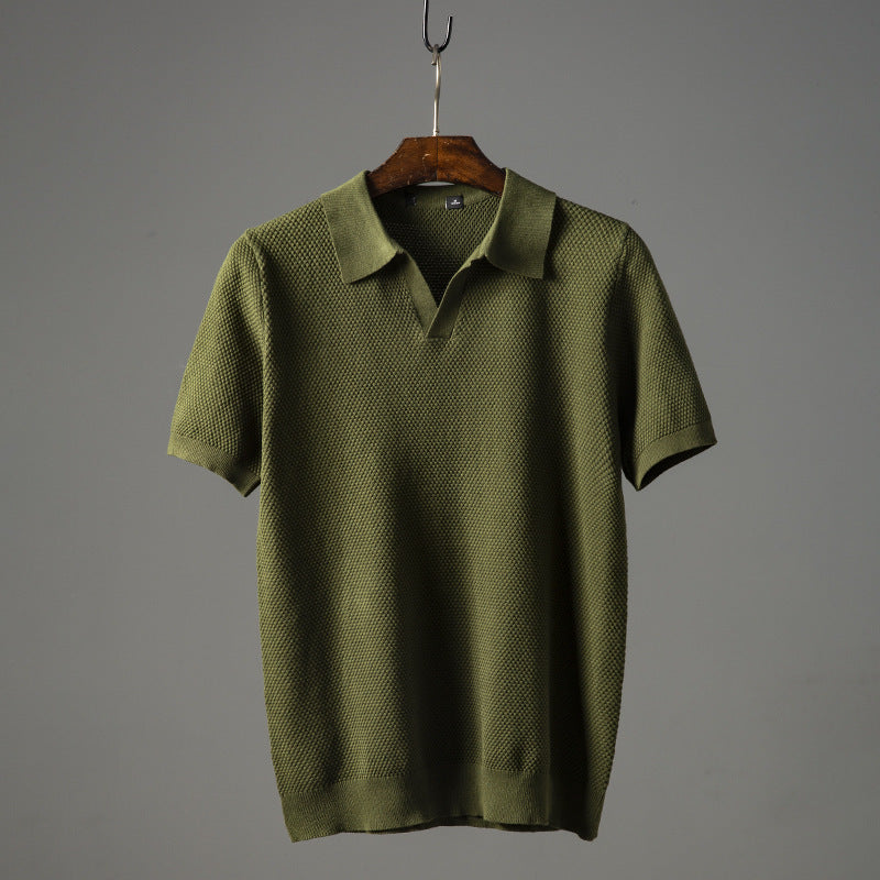 The Waffle Knit Polo