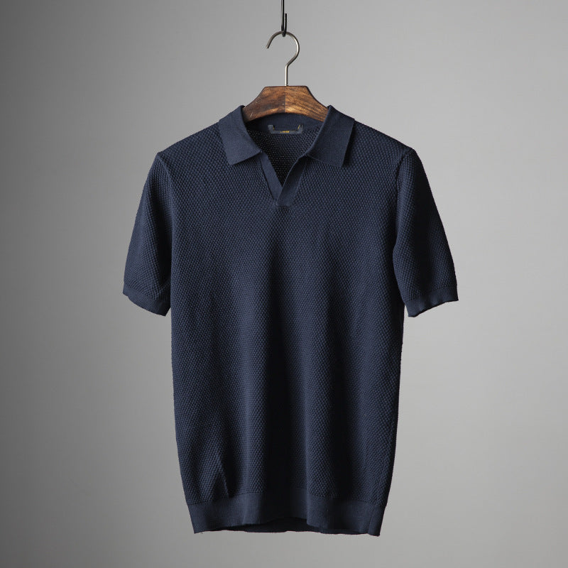 The Waffle Knit Polo