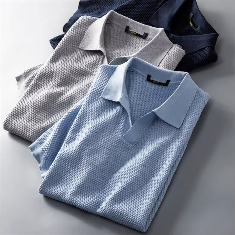 The Waffle Knit Polo