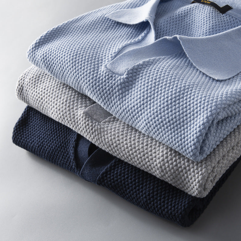 The Waffle Knit Polo