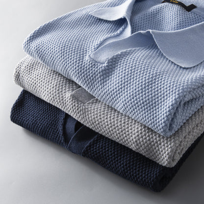 The Waffle Knit Polo