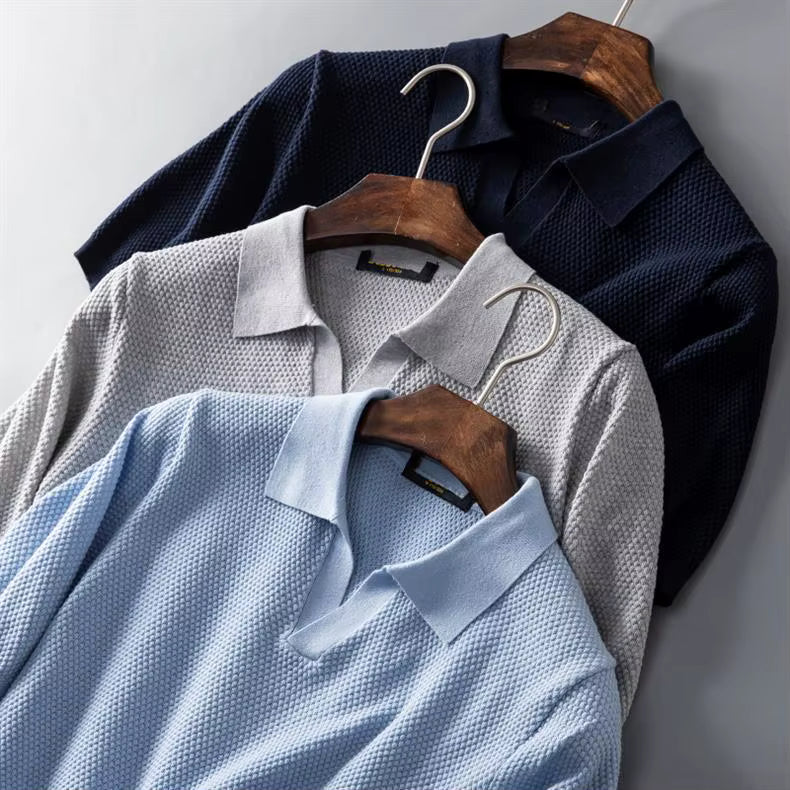 The Waffle Knit Polo