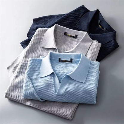 The Waffle Knit Polo