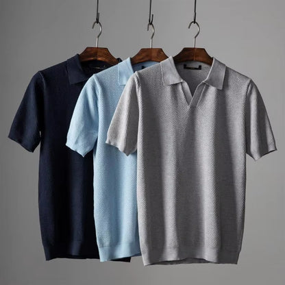 The Waffle Knit Polo