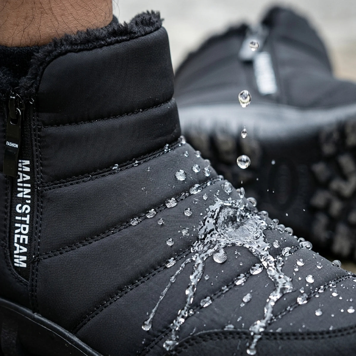 #1 Best Selling Waterproof Fleece Boot For Men