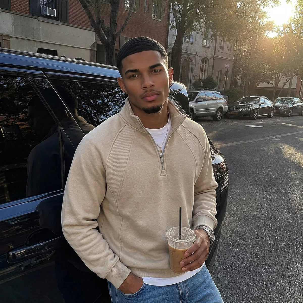Soft Touch Half-Zip