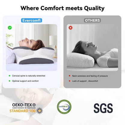 Evercomfi - Cooling Neck Pillow