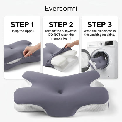 Evercomfi - Cooling Neck Pillow