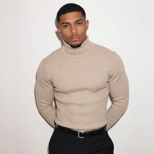The Ribbed Turtleneck