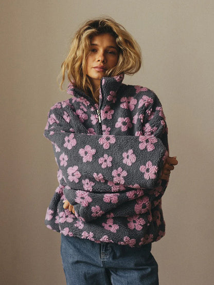 EverComfi - Ultra-Soft Floral Hoodie