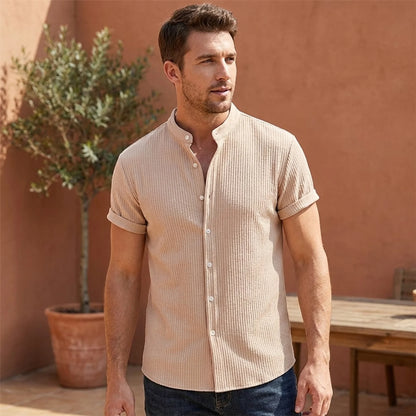 Evercomfi Muscle Fit Ribbed Shirt