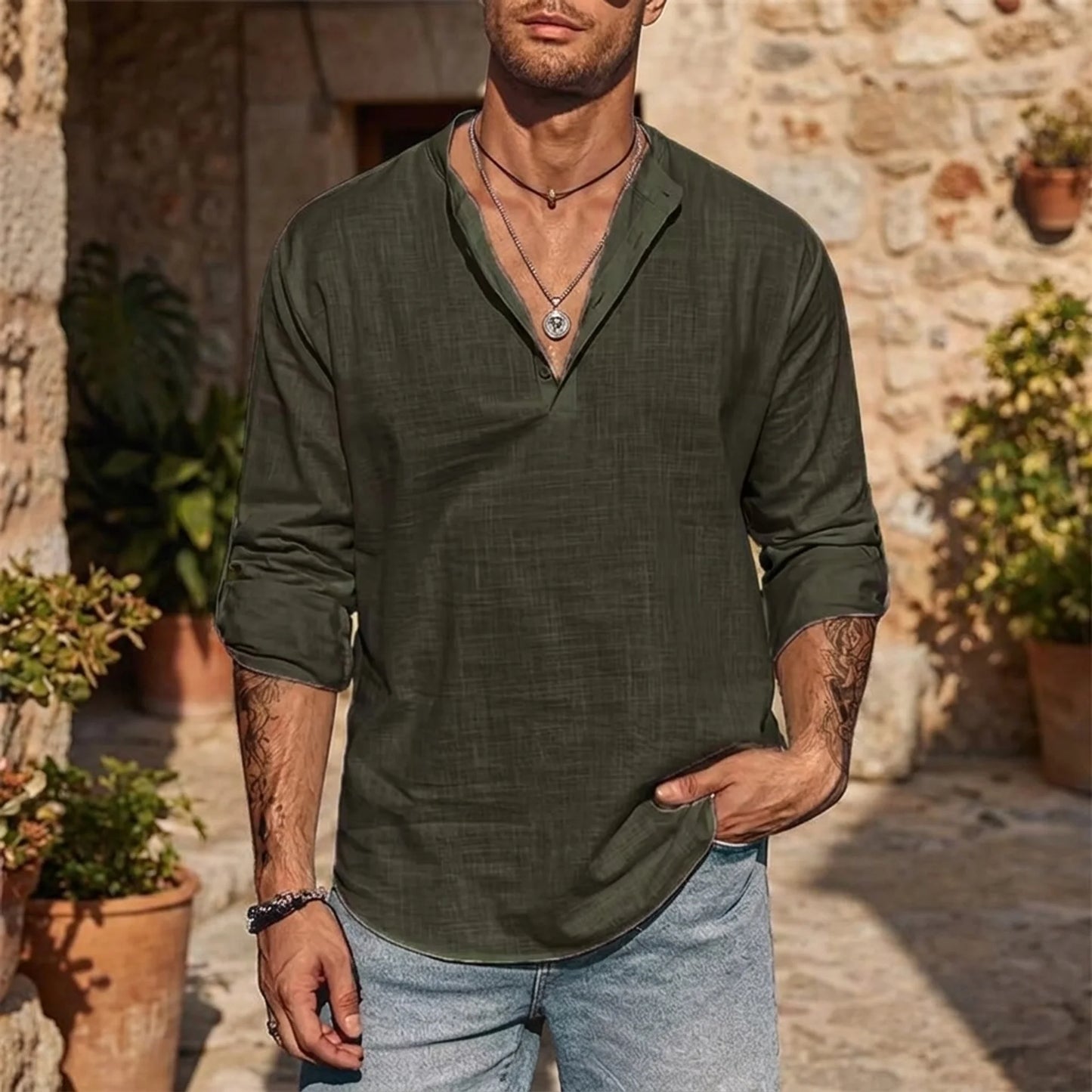The Ibiza Linen Shirt