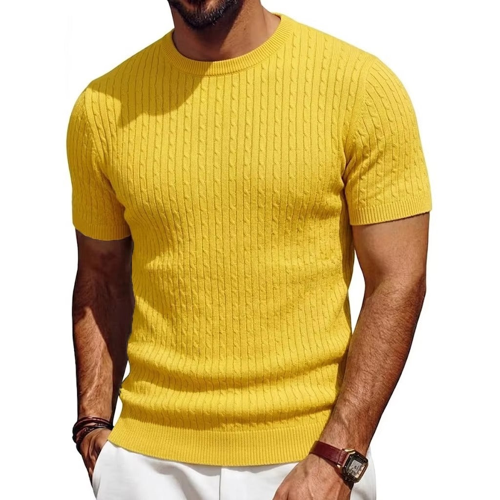 The Ribbed Knit Tee