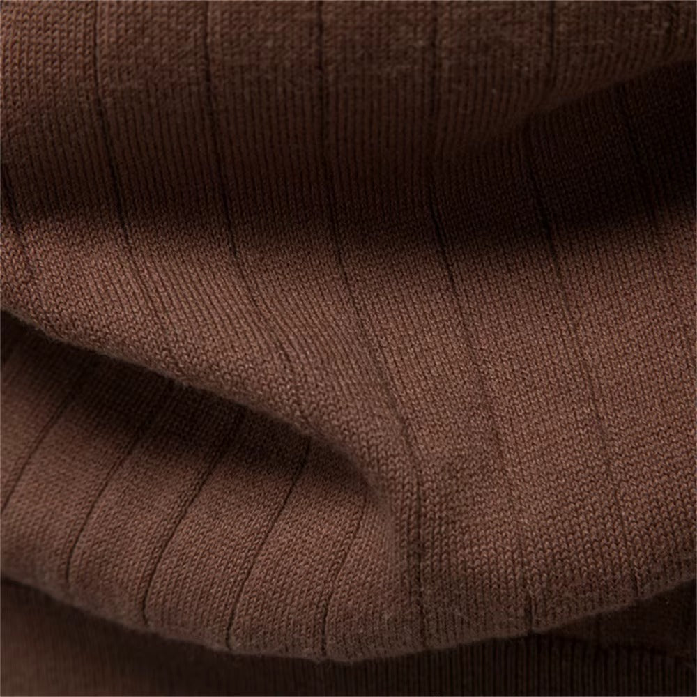 Evercomfi Old Money Ribbed Polo