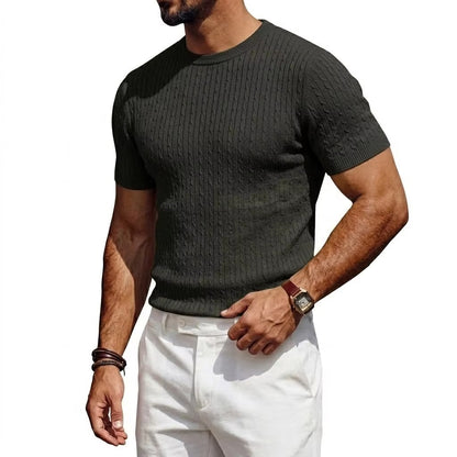 The Ribbed Knit Tee
