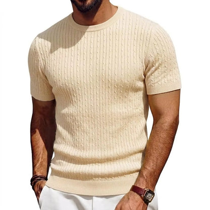 The Ribbed Knit Tee