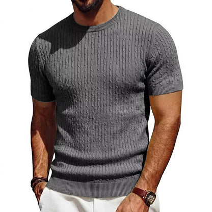 The Ribbed Knit Tee