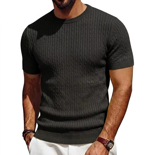 The Ribbed Knit Tee