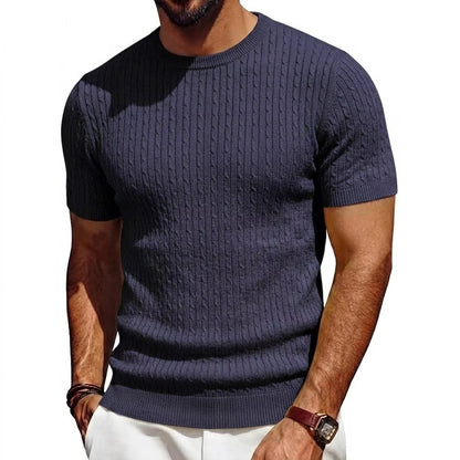 The Ribbed Knit Tee