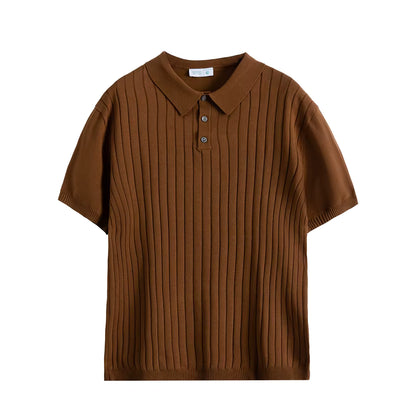 The Italian Silk Ribbed Polo