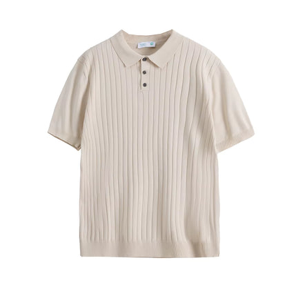 The Italian Silk Ribbed Polo