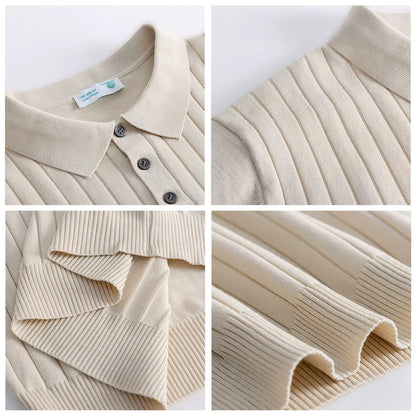 The Italian Silk Ribbed Polo