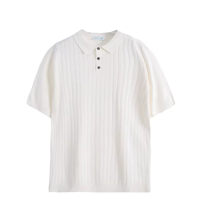 The Italian Silk Ribbed Polo