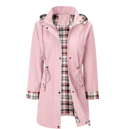 Waterproof Hooded Trench Coat